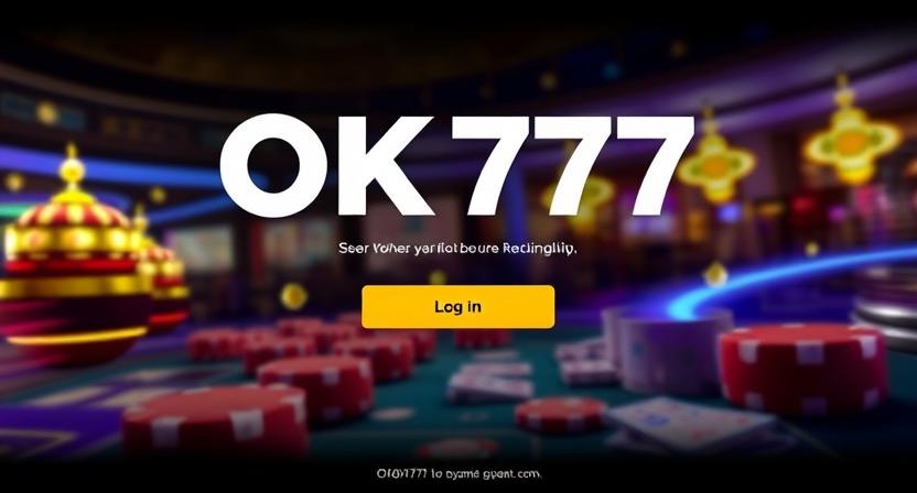 User-friendly OK777 login control panel